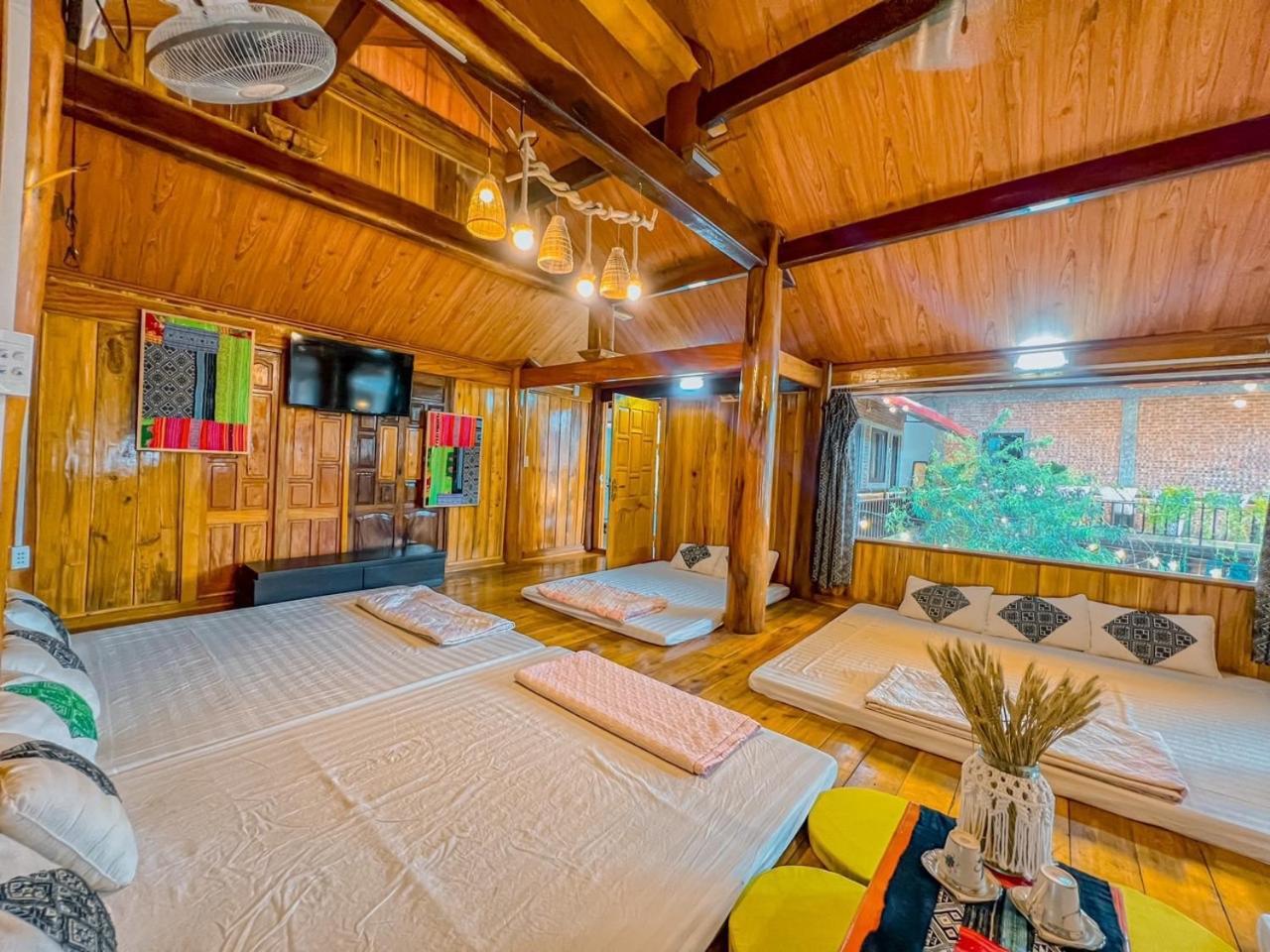 Noong Oi Homestay Moc Chau Esterno foto