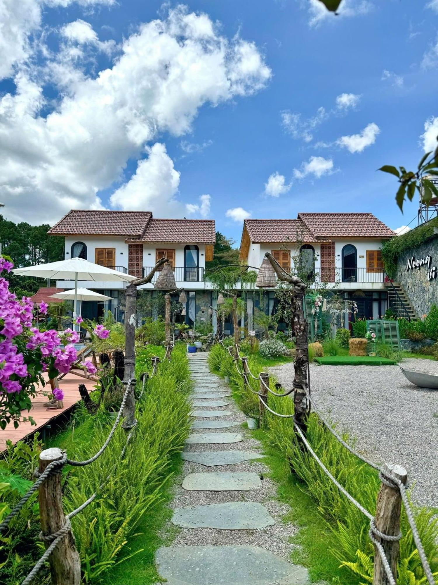 Noong Oi Homestay Moc Chau Esterno foto