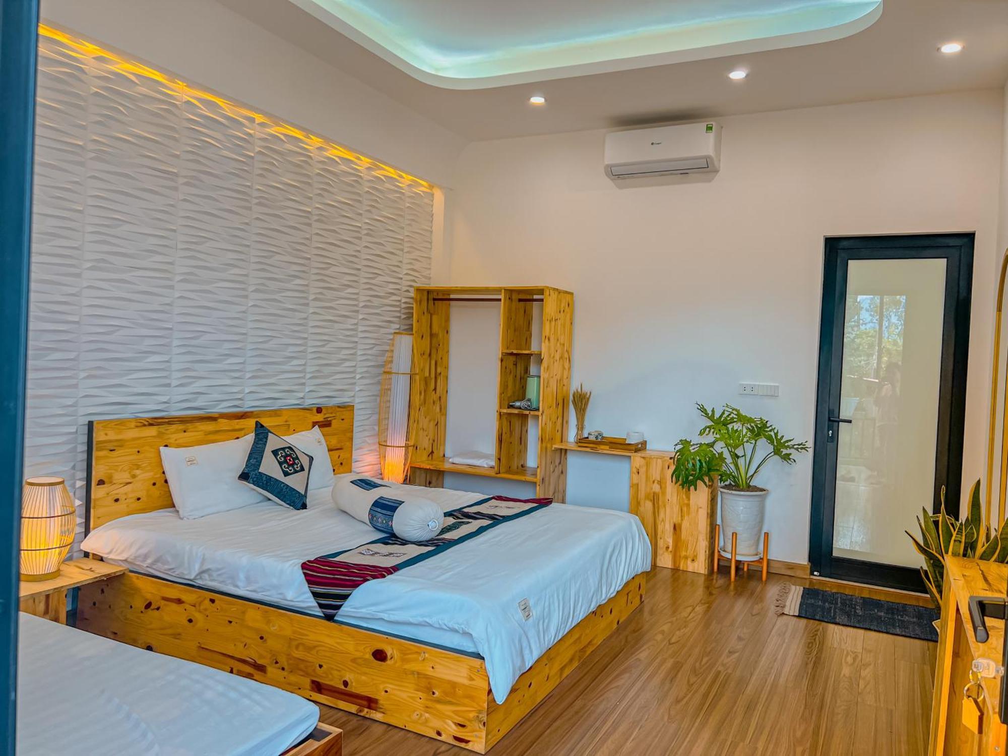 Noong Oi Homestay Moc Chau Esterno foto