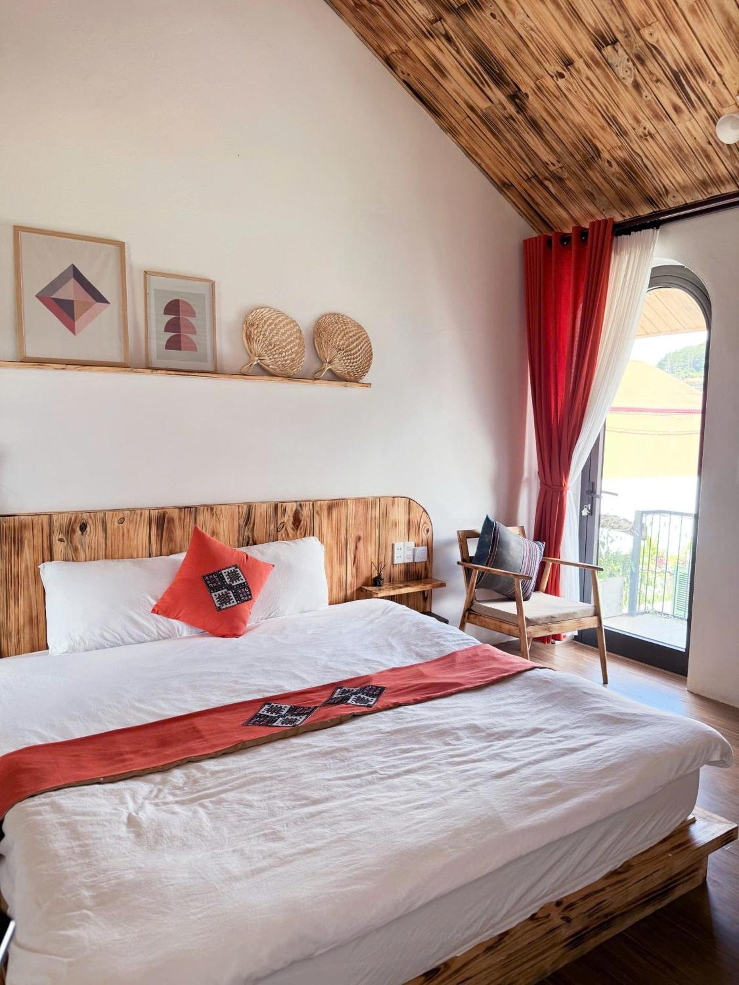 Noong Oi Homestay Moc Chau Esterno foto